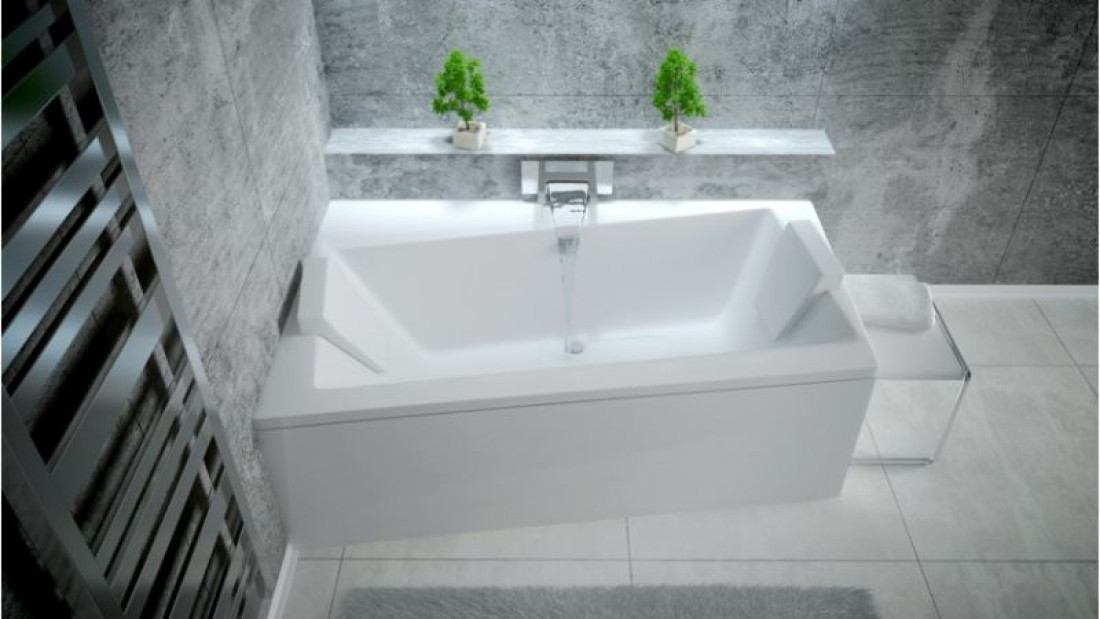 Łazienkowe trendy- beton w łazience