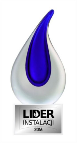 Wyróżnienie &quot;Lider Instalacji 2016&quot; dla marki Junkers