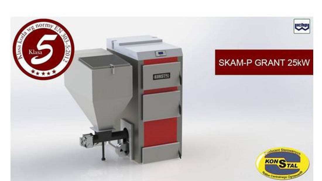 SKAM-P GRANT 25kW - kocioł na piatkę