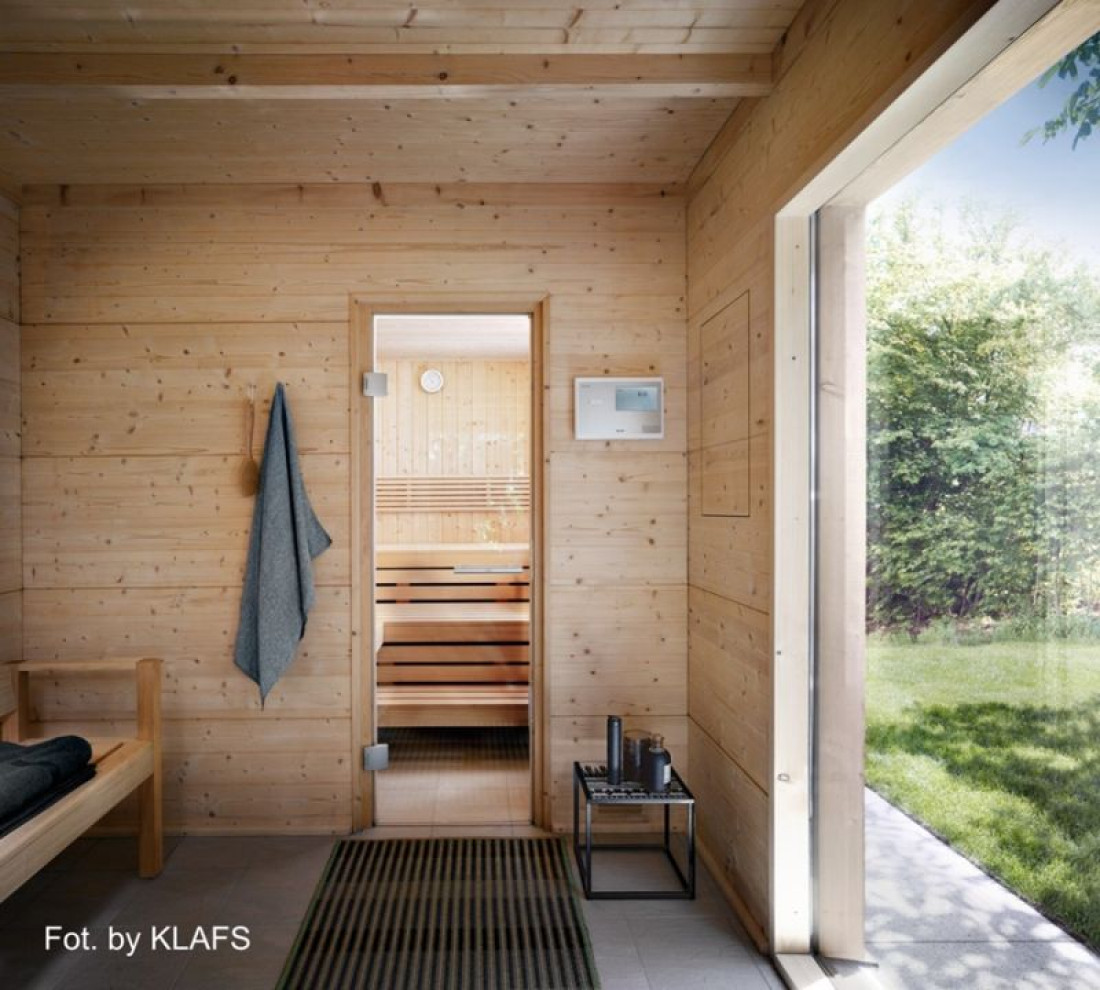 Klafs: Sauna zewnętrzna - Jak wybrać saunę do ogrodu?