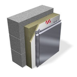 Ściany z bloczków ze szkieletem metalowym