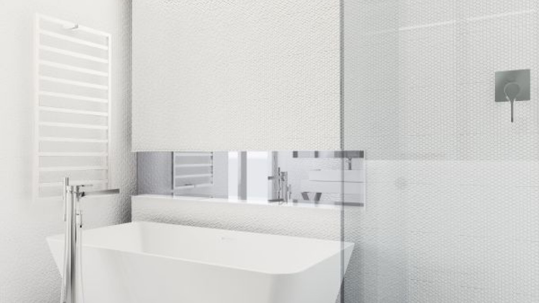 Minimalizm w łazience według Instal-Projekt