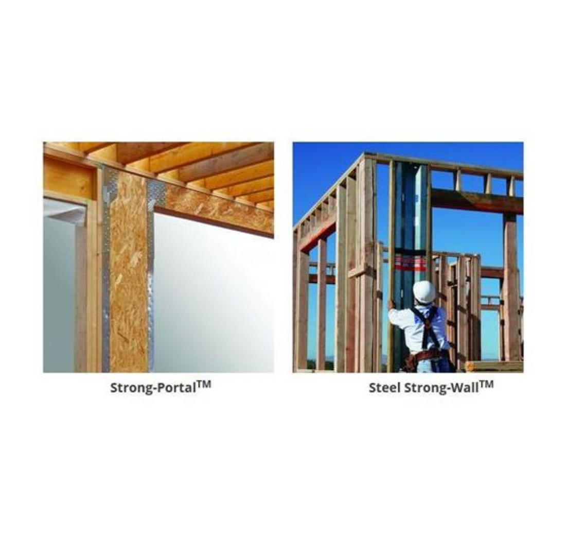 SIMPSON Strong-Tie: Strong Portal - produkt usztywniający konstrukcję ściany domu szkieletowego