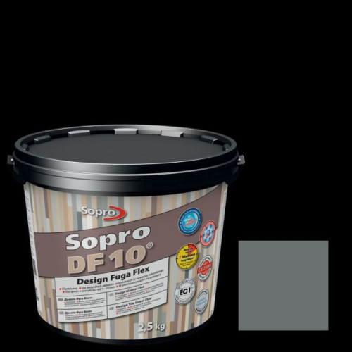 Fuga Sopro DF 10 zapewnia stałą ochronę przed rozwojem pleśni i mikroorganizmów oraz powstawaniem osadów wapiennych pomiędzy okładzinami