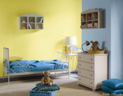 Farby z tej serii utrzymują stabilny poziom połysku i tworzą nieżółknącą powłokę