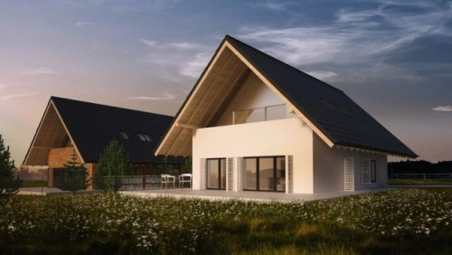 Powstaje dom jednorodzinny, w którym zrównoważono wszystkie niezbędne parametry i rozwiązania