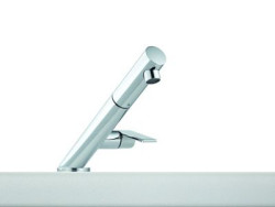 Chromowana bateria Franke Akros jest bardzo poręczna i funkcjonalna