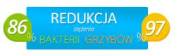 Oficjalnie stężenie bakterii zostało zredukowane aż o 86%, a stężenie grzybów spadło aż o 97%