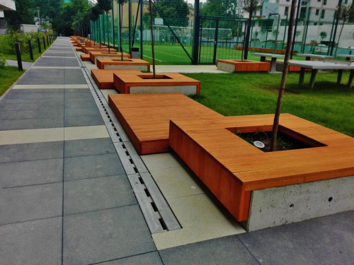 W maju tego roku zrealizowaliśmy zamówienie na dostarczenie odwodnień liniowych AS na budowę osiedla Central Park Bliska Wola