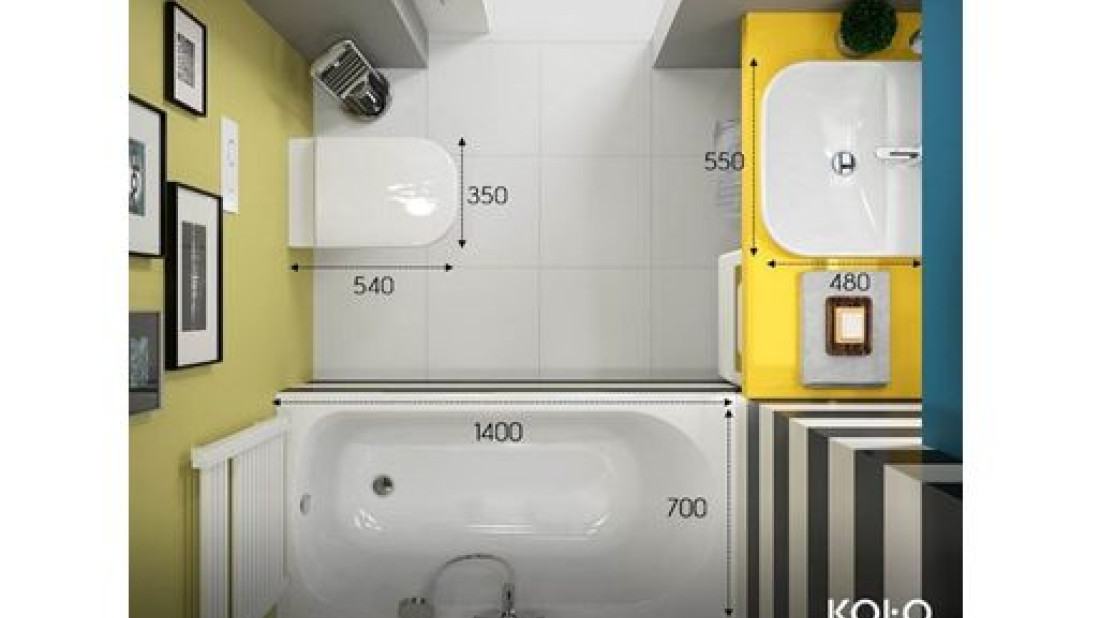 Sposób na małą łazienkę - porady architekta