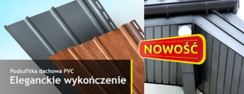 Zastosowanie podsufitki pozwala na szybkie i efektowne wykończenie pokrycia dachowego