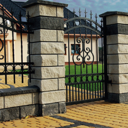 JADAR GARDEN Pustak łupany słupkowy