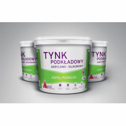 Tynk podkładowy akrylowo-silikonowy ASPOL PODKŁAD