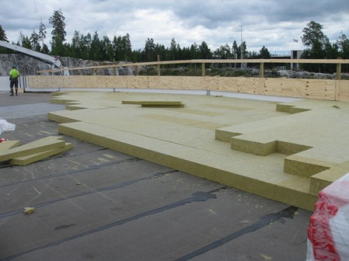 PAROC ROS - izolacja dachu płaskiego