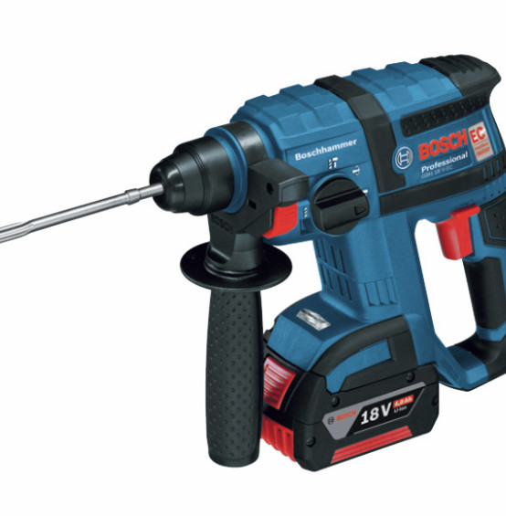 Akumulatorowy młot udarowo-obrotowy z uchwytem SDS Plus GBH 18 V-EC