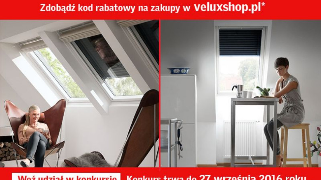 Wygraj roletę zewnętrzną VELUX