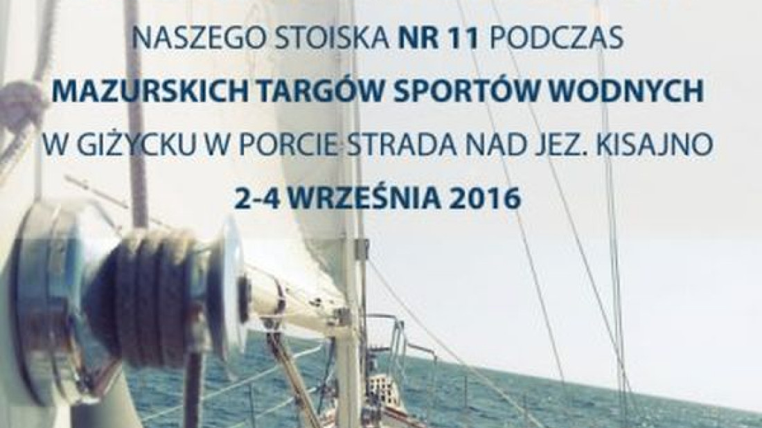 SANIMARIN®SFA na Mazurskich Targach Sportów Wodnych 2-4.09.2016