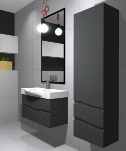 Przykładowa aranżacja z modelami 3D mebli Wave Antado