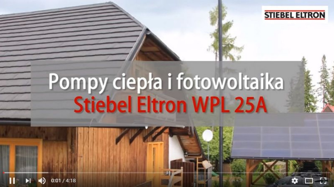 Stiebel Eltron: Dom w Zakopanem z powietrzną pompą ciepła WPL 25