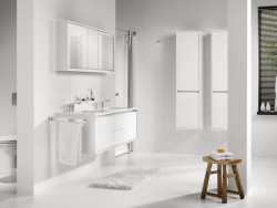 W ofercie Coram Poland – renomowanego dystrybutora wyposażenia łazienek - w białym kolorze dostępne są wszystkie elementy wyposażenia łazienki