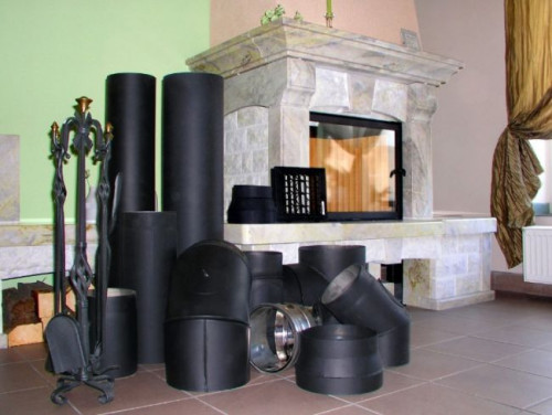 Rury czarne, oferowane przez Wadex pod symbolem WK mogą być zastosowane jako przyłącza do kotłów odprowadzających spaliny