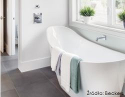 Stonowane barwy w odcieniach morza, piasku czy zachodzącego słońca stworzą w domowym zaciszu atmosferę niczym w luksusowym spa