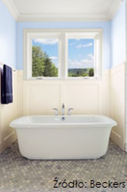 Cisza, spokój, relaks, odprężenie – taki nastrój może zapanować w każdej łazience dzięki odpowiedniej aranżacji kolorystycznej