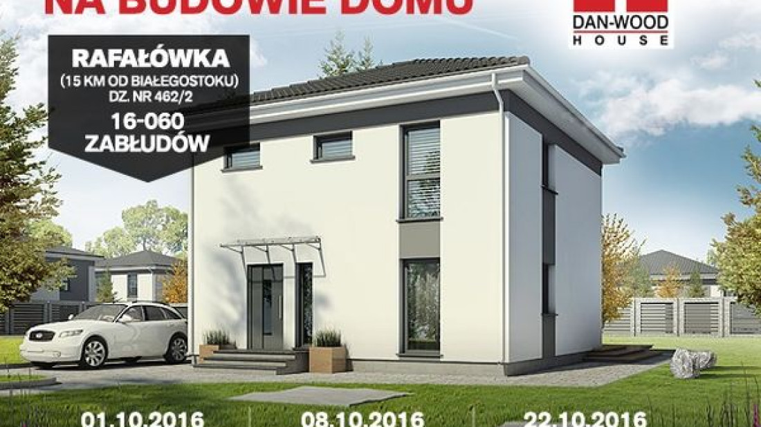 Dzień otwarty na budowie domu Danwood