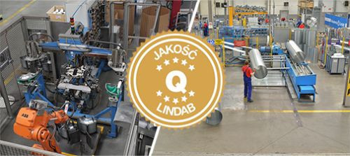 Jakość materiałów i precyzja wykonania od zawsze są kluczowymi wartościami, na bazie których rozwijamy ofertę produktową marki Lindab