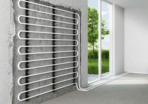 Pętla ściennego ogrzewania w systemie KAN-therm Wall