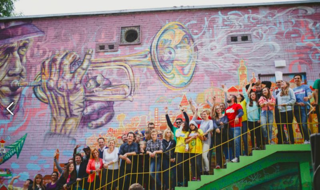 Farby Kabe: Akcja muralowa- Mural w Krakowie