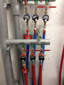 Mieszkanie 1 szt. ME1 na wodzie zimnej i 1 szt. na ciepłej