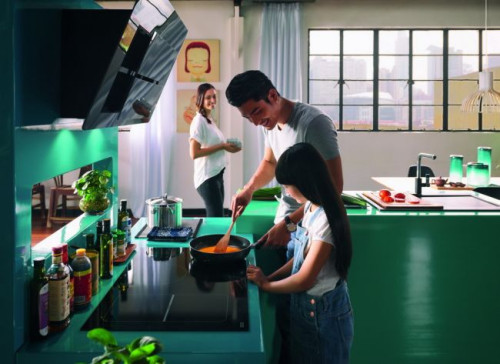 Linia Franke Maris obejmuje płytę indukcyjną, okap i zlewozmywak