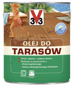 Produkt V33 Polska jest wykonany na bazie oleju lnianego z dodatkiem żywic alkidowych