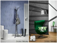 Trójwymiarowy efekt można osiągnąć dzięki specjalnemu tynkowi dekoracyjnemu Tikkurila Be Special Decor Retro