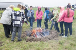 Na koniec spotkania dla dzieci i wszystkich uczestników przygotowano liczne gry i konkursy