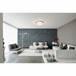 Dekoracyjny kamień Atakama (Grafit)