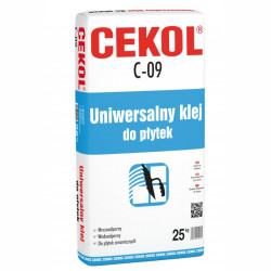 Uniwersalny klej do płytek CEKOL C-09