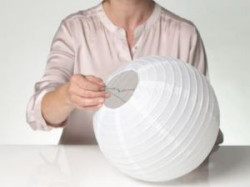 Kup i zmontuj papierowy klosz w kształcie kuli