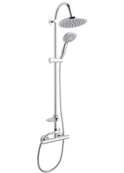 Kąpiel w strugach deszczu zapewnia deszczownia o średnicy 20 cm