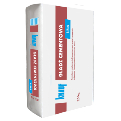 Knauf Gładź Cementowa Biała