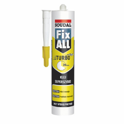 Super szybki klej-uszczelniacz FIX ALL TURBO