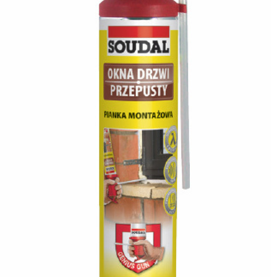 Pianka montażowa z aplikatorem Genius Gun