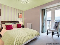 Jeśli ktoś preferuje delikatniejszą zieleń, proponujemy postawić na apetyczną tonację gruszki z palety Beckers Designer Colour