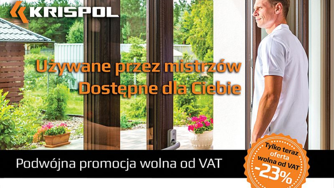 Krispol uruchomił zimową "Promocję bez VAT"