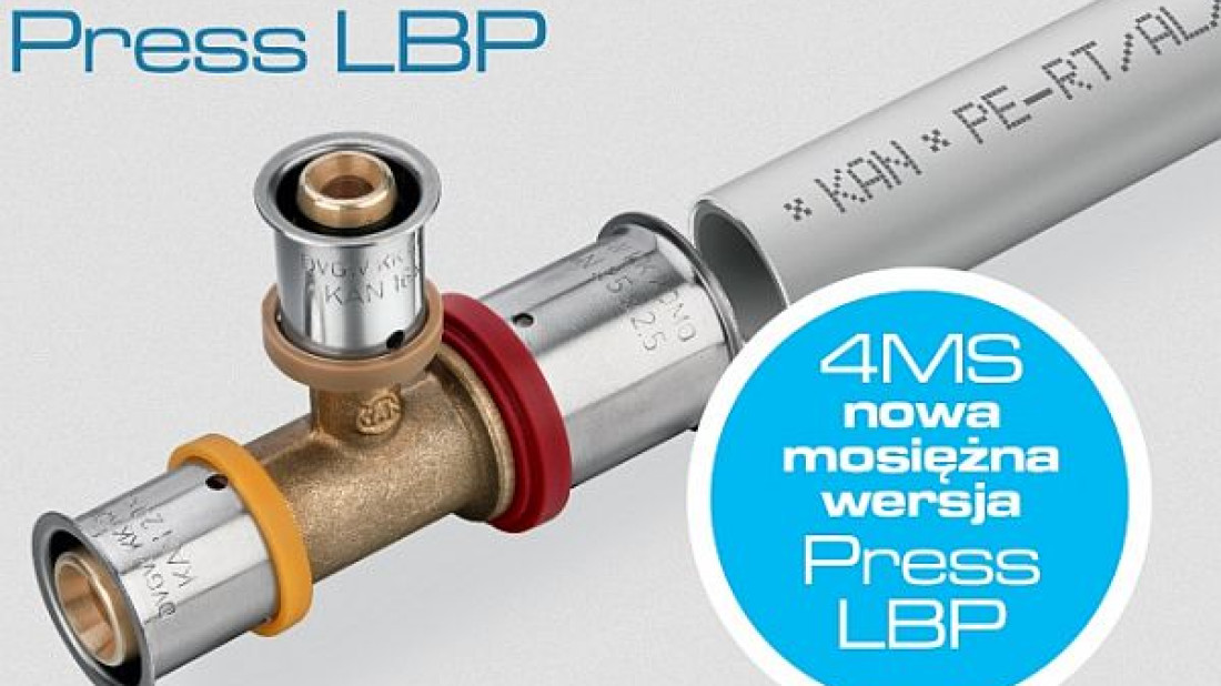 Nowa mosiężna wersja KAN-theerm Press LBP w zakresie średnic 16-25 mm!
