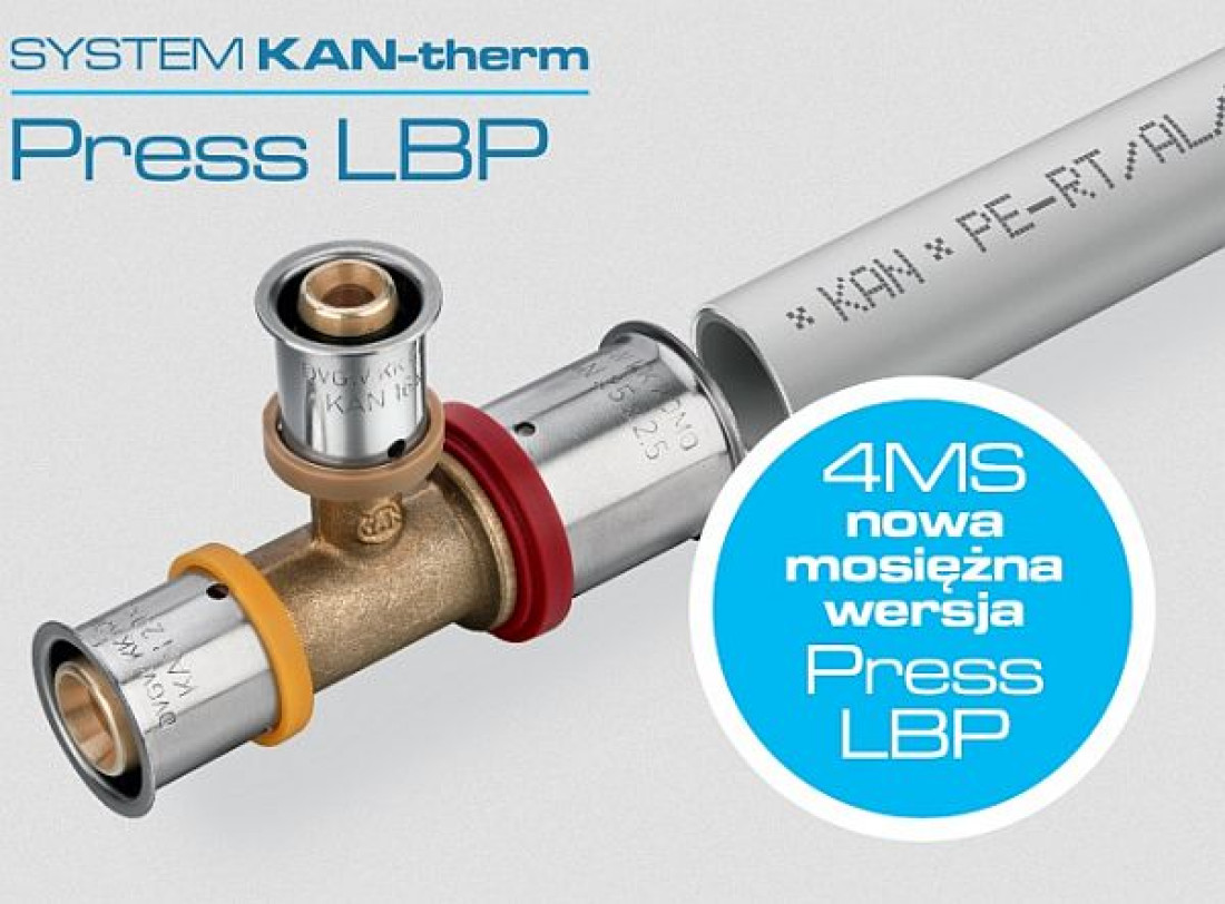 Nowa mosiężna wersja KAN-theerm Press LBP w zakresie średnic 16-25 mm!