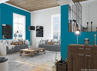 Zastosowanie w domowych pomieszczeniach wyraźnych kontrastów stworzy entuzjastyczne wnętrze