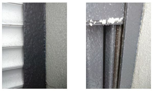 Warstwa zamarzniętego lodu utrudnia, a nawet blokuje pracę rolet zewnętrznych