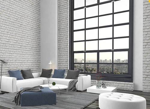 Biała cegła jest nie tylko elementem dekoracji, to czynnik, który sprawia, że wnętrze nabiera charakteru